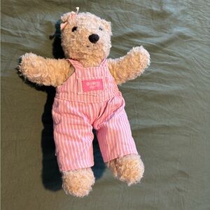 OshKosh B'gosh Pink and Cream Stuffed Bear